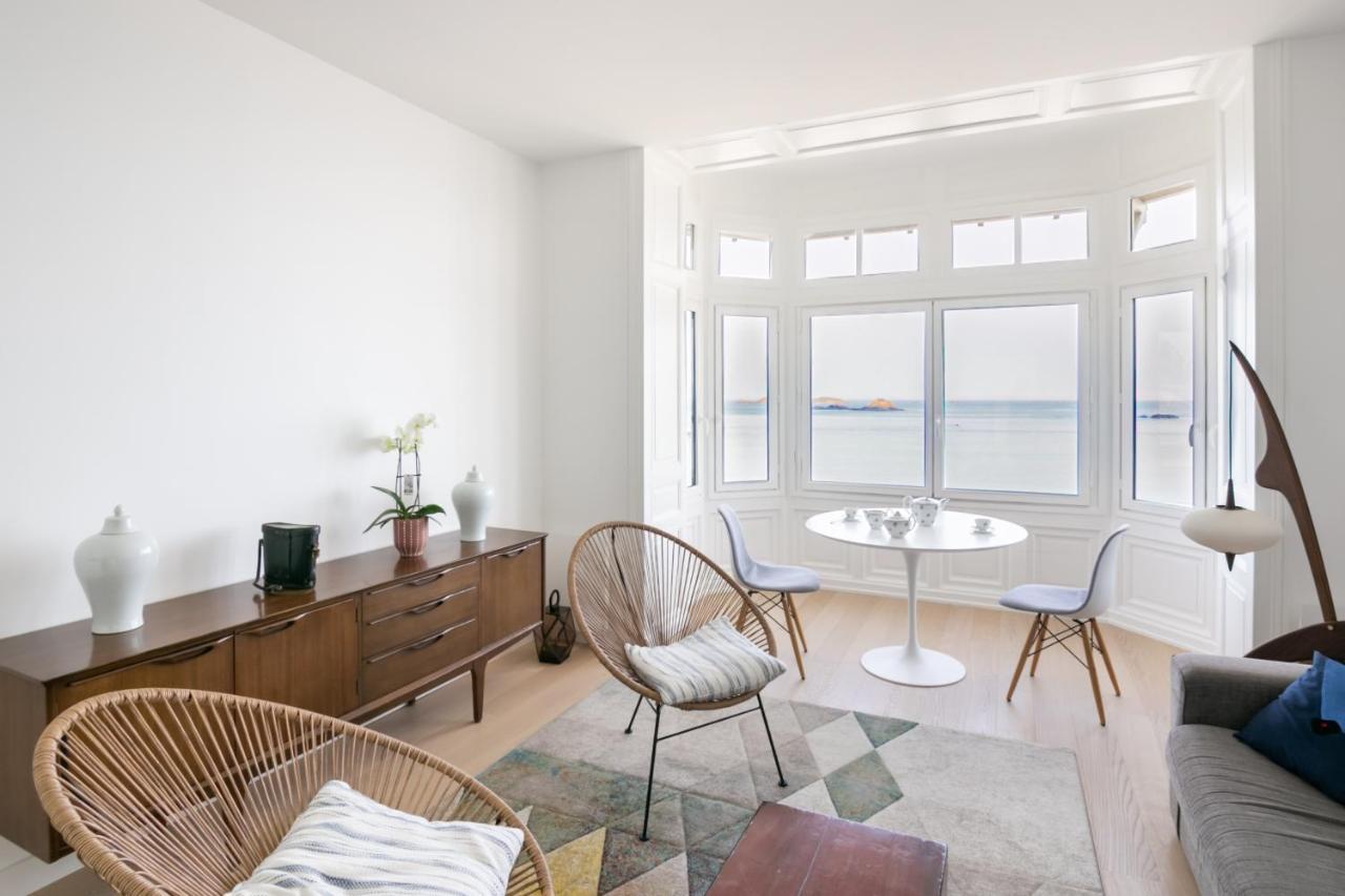 La Perle Marine - Bow-Window Vue Mer Dinard Exterior foto