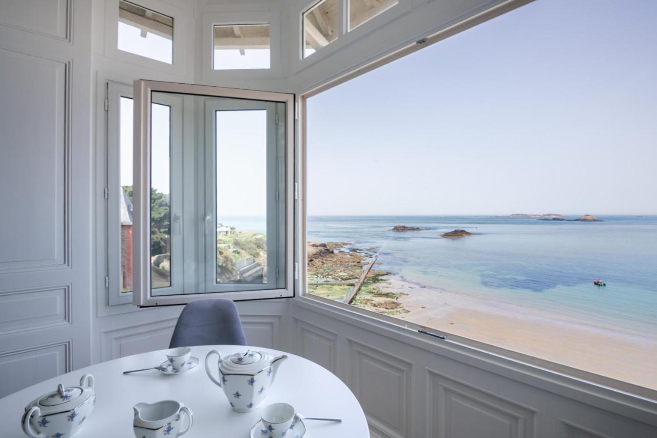 La Perle Marine - Bow-Window Vue Mer Dinard Exterior foto