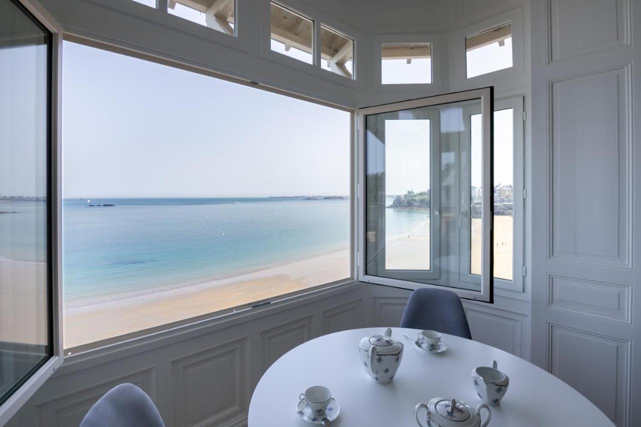 La Perle Marine - Bow-Window Vue Mer Dinard Exterior foto